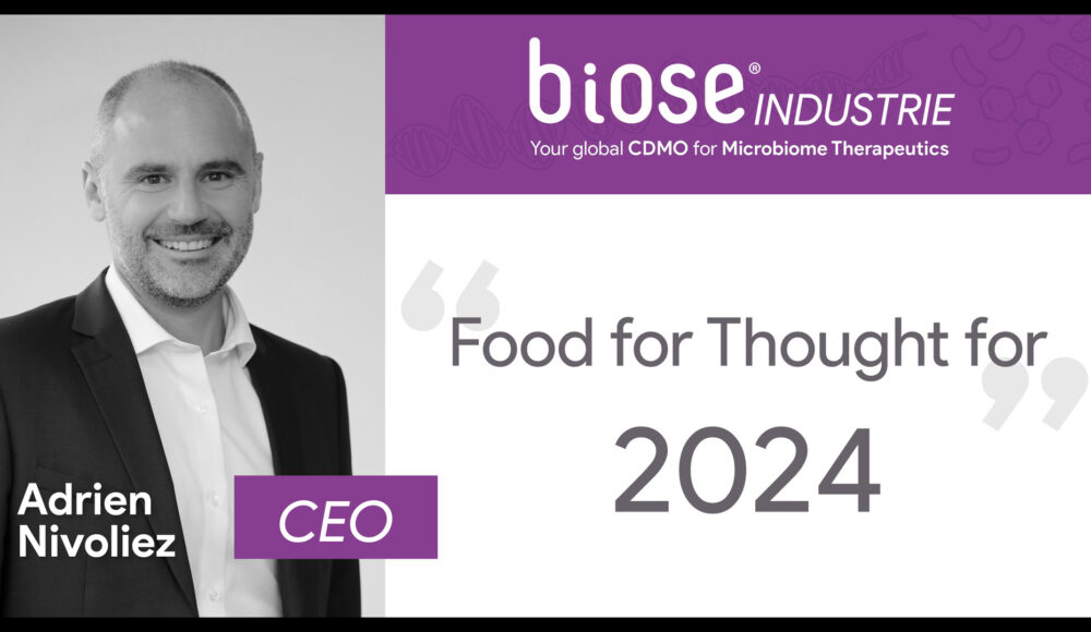 The Year Ahead for Microbiome Therapeutics – Food for Thought for 2024